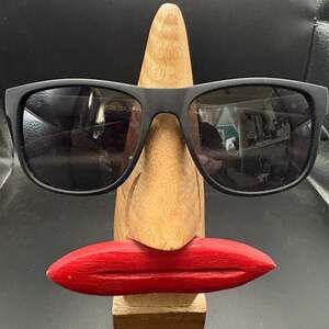 Foster Grant Black Matte Square Wayfarer Style Sunglasses